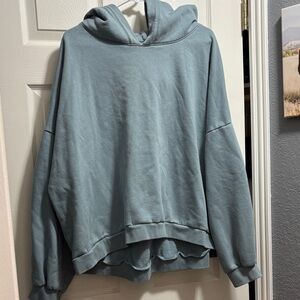 GAP Women's Slate Blue Hoodie